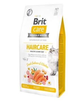 Levně Brit Care Cat GF Haircare Healthy&Shiny Coat 0,4 kg