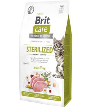 Levně Brit Care Cat GF Sterilized Immunity Support 0,4kg