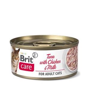 Brit Care Cat konz Fillets Chicken&Milk
