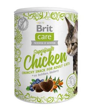 Levně Brit Care Cat Snack Superfruits Chicken 100g