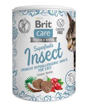 Levně Brit Care Cat Snack Superfruits Insect 100g