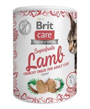 Levně Brit Care Cat Snack Superfruits Lamb 100g