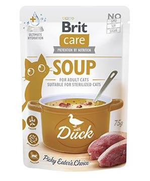 Levně Brit Care Cat Soup with Duck 75 g
