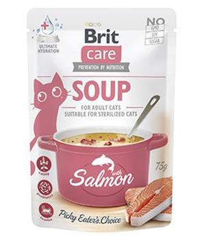 Levně Brit Care Cat Soup with Salmon 75 g