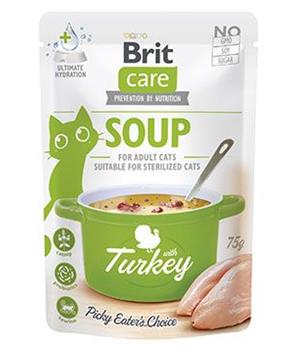 Levně Brit Care Cat Soup with Turkey 75 g