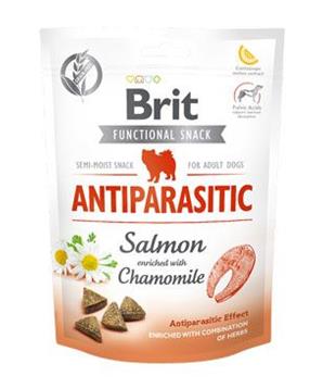 Levně Brit Care Dog Functional Snack Antiparasit Salmon 150 g
