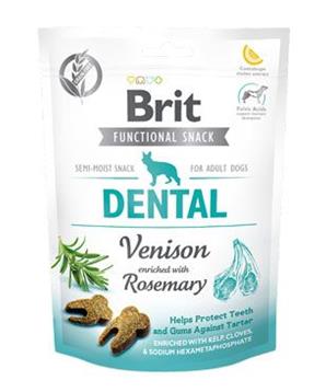 Levně Brit Care Dog Functional Snack Dental Venison 150 g