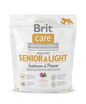 Brit Care Dog Grain-free Senior Salmon - stará řada