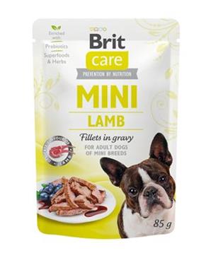 Levně Brit Care Dog Mini Lamb fillets in gravy 85 g