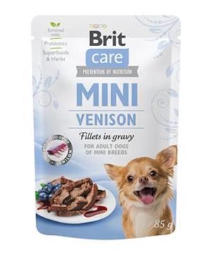 Brit Care Dog Mini Venison fillets in gravy