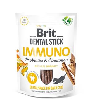 Levně Brit Dog Dental Stick Immuno Probiotics&Cinnamon 7ks 251 g