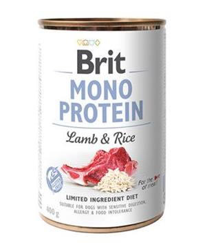 Brit Dog konz Mono Protein Lamb & Brown Rice