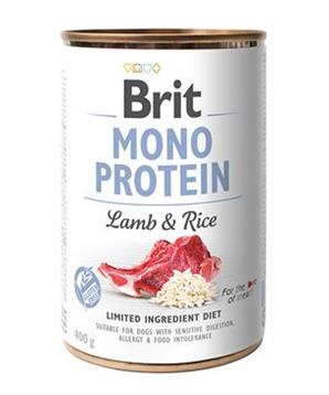Levně Brit Dog konz Mono Protein Lamb & Brown Rice 400g