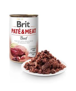 Levně Brit Dog konz Paté & Meat Beef 400g
