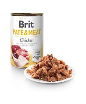 Levně Brit Dog konz Paté & Meat Chicken 400g