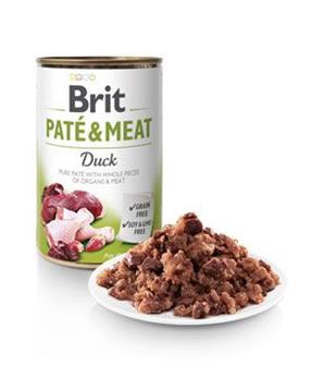 Levně Brit Dog konz Paté & Meat Duck 400g