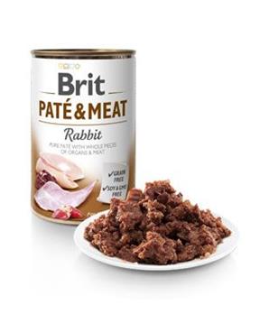 Levně Brit Dog konz Paté & Meat Rabbit 400g