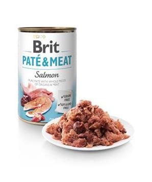 Levně Brit Dog konz Paté & Meat Salmon 400g