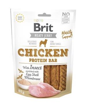Levně Brit Jerky Chicken with Insect Protein Bar 80 g