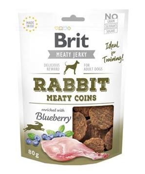 Brit Jerky Rabbit Meaty Coins