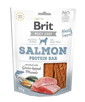 Levně Brit Jerky Salmon Protein Bar 80 g
