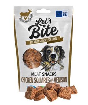 Brit Let’s Bite Meat Snacks Chicken Squares&Venison