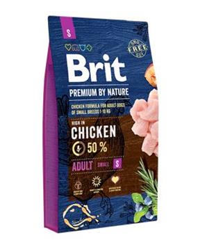 Levně Brit Premium by Nature ADULT S 1 kg