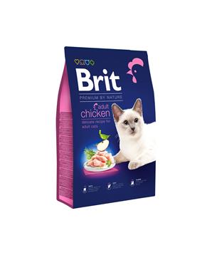 Levně Brit Premium by Nature Cat Adult Chicken 1,5 kg