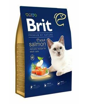 Levně Brit Premium by Nature Cat Adult Salmon 1,5 kg
