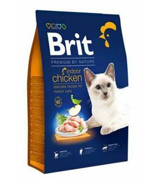 Levně Brit Premium by Nature Cat Indoor Chicken 1,5 kg