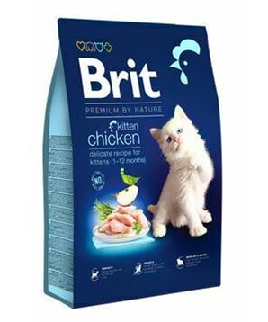Levně Brit Premium by Nature Cat Kitten Chicken 1,5 kg