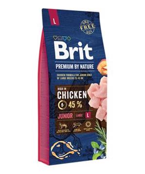 Levně Brit Premium by Nature Junior L 15 kg