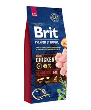 Levně Brit Premium by Nature Senior L+XL 15 kg
