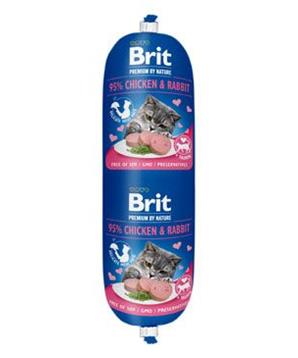 Brit Premium Cat by Nature Sausage Chicken&Rabbit 