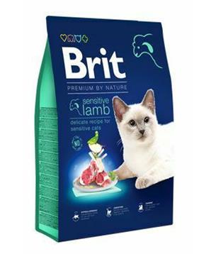 Levně Brit Premium by Nature Cat Sensitive Lamb 800 g
