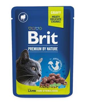 Brit Premium Cat kapsa Lamb for Sterilised