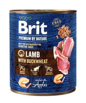 Levně Brit Premium Dog by Nature konz Lamb with Buckwheat 400 g