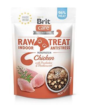 Levně Brit Raw Treat Cat Indoor&Antistress, Chicken 40 g