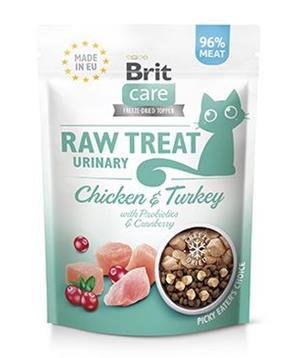 Levně Brit Raw Treat Cat Urinary, Chicken&Turkey 40 g