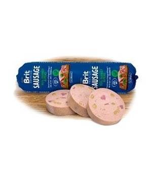 Levně Brit Sausage Turkey & Pea New 800 g