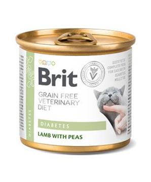Levně Brit VD Cat GF konz. Diabetes 200 g