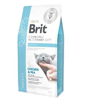 Levně Brit VD Cat GF Obesity 2kg