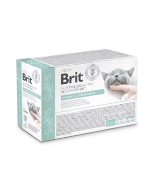 Levně Brit VD Cat Pouch fillets in Gravy Urinary+Stres 12x85g