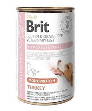 Levně Brit VD Dog GF konz Mono Protein Hypoall. Turkey 400g
