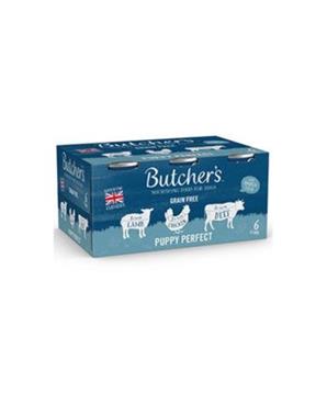 Levně Butcher’s Dog Original Junior jehn/kuř/hov.konz 6x400g