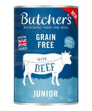 Levně Butcher’s Dog Original Junior hovězí v želé konz. 400g