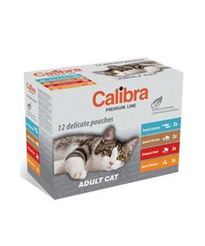 Levně Calibra Cat kapsa Premium Adult multipack 12x100g