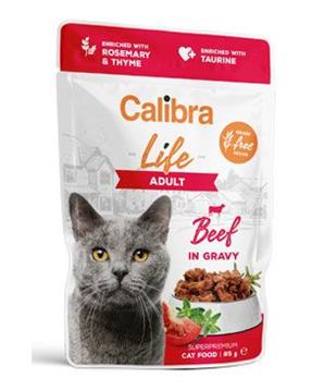 Calibra Cat Life kapsa Adult Beef in gravy 85g