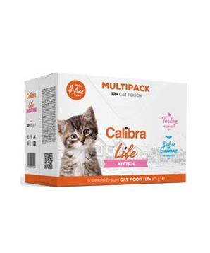 Levně Calibra Cat Life kapsa Kitten Multipack 12x85g 12x85g