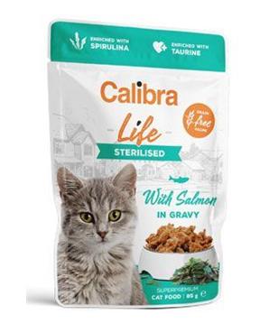 Calibra Cat Life kaps. Sterilised Salmon in gravy 85 g
